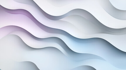 Abstract wave patterns in soothing pastel colors and gradients.