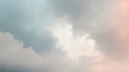 Fototapeta premium Abstract background featuring minimal elements soft pastel colors stormy skies intense dramatic weather gentle and soothing high tension
