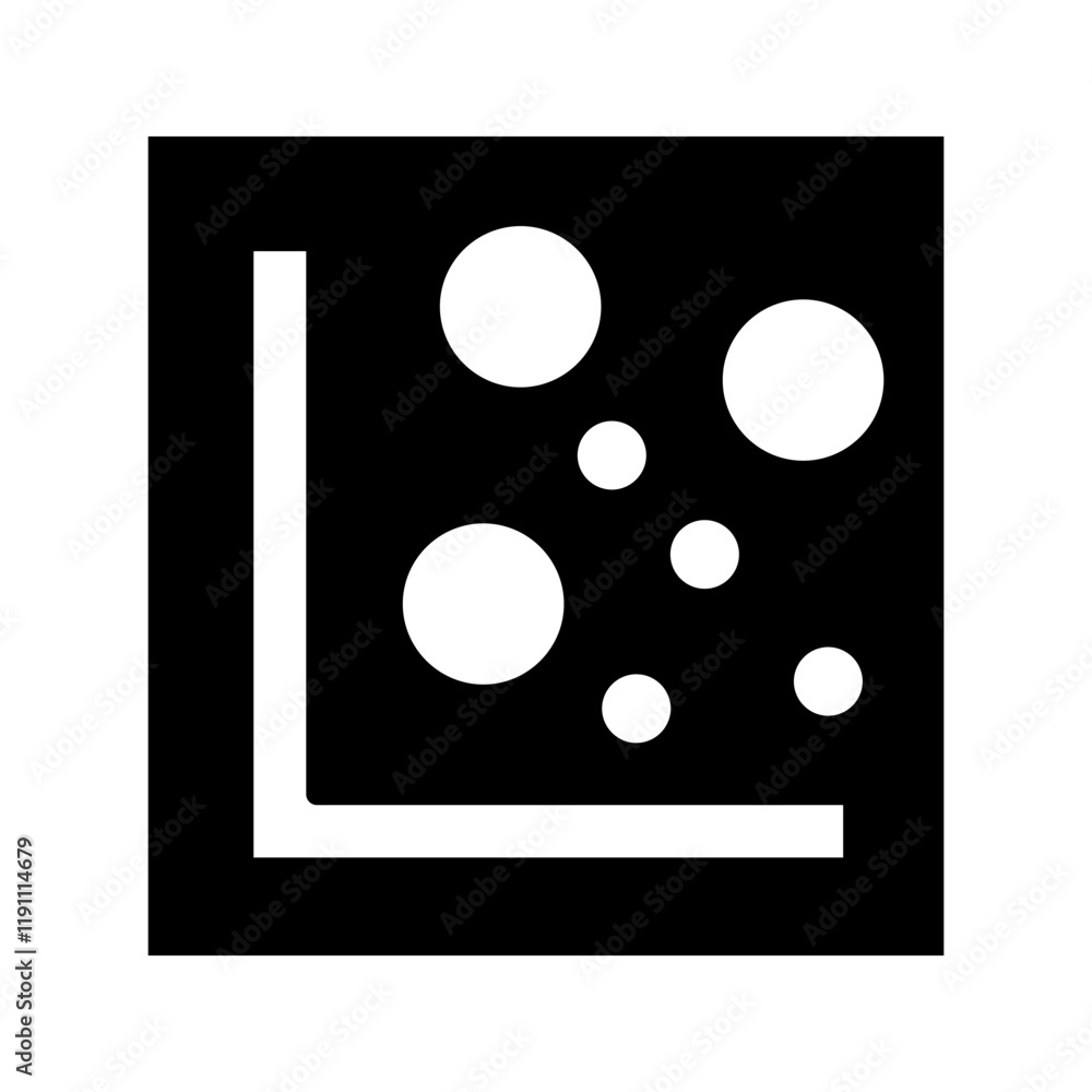 Poster heat map icon. heat map symbol design from maps and locations collection. simple element vector illu