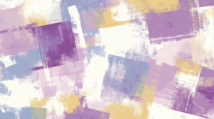 Obraz premium Vibrant abstract background in pastel shades of purple and yellow.