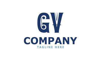 GV G gv initial logo | initial based abstract modern minimal creative logo, vector template image. luxury logotype logo, real estate homie logo. typography logo. initials logo