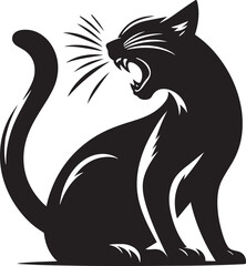 illustration of a cat