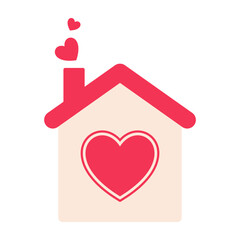 Valentine's Day Illustrations Featuring Love Symbols