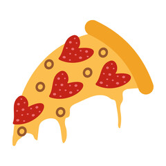 Playful Valentine's Day Illustrations with Hearts and Love Notes