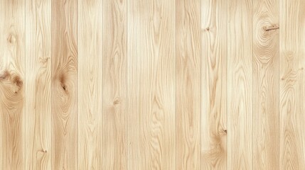 Fototapeta premium Elegant seamless flat texture of light oak wood showcasing smooth matte surface and intricate grain patterns under soft diffused light