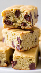 Chewy Chocolate Chip Blondies