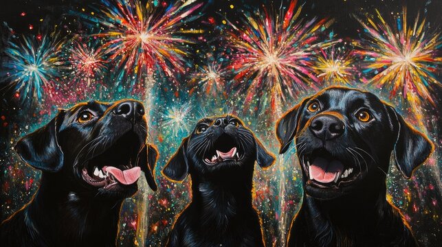 **Fireworks Anxiety in Pets: New Year Woes for Dogs and Cats**
