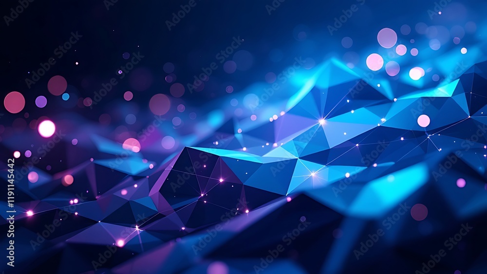 Poster ai and computer brain. high technology, digital big data concept. neural network, blockchain cloud t