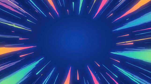 Abstract Zap Lightning Bolt Excitement Modern Gradient Background