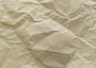 Close-up of crumpled paper texture