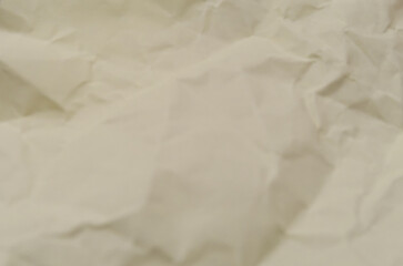 Close-up of crumpled paper texture
