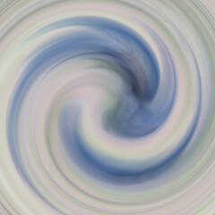Abstrakte Kunst in Blau | Moderne Wanddekoration | Dynamischer Wirbel