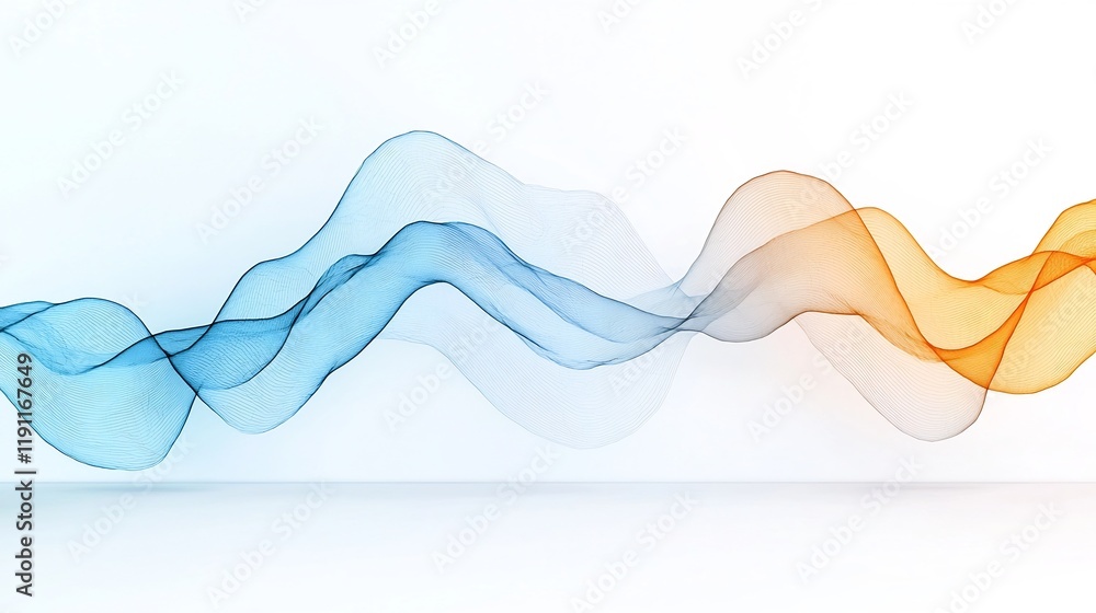 Poster upward trending financial graph with intricate line work and precise data visualization depicting a 