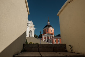 View of the old Russian town of Kashira