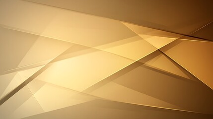 Abstract Gold Geometric Shapes Background Design
