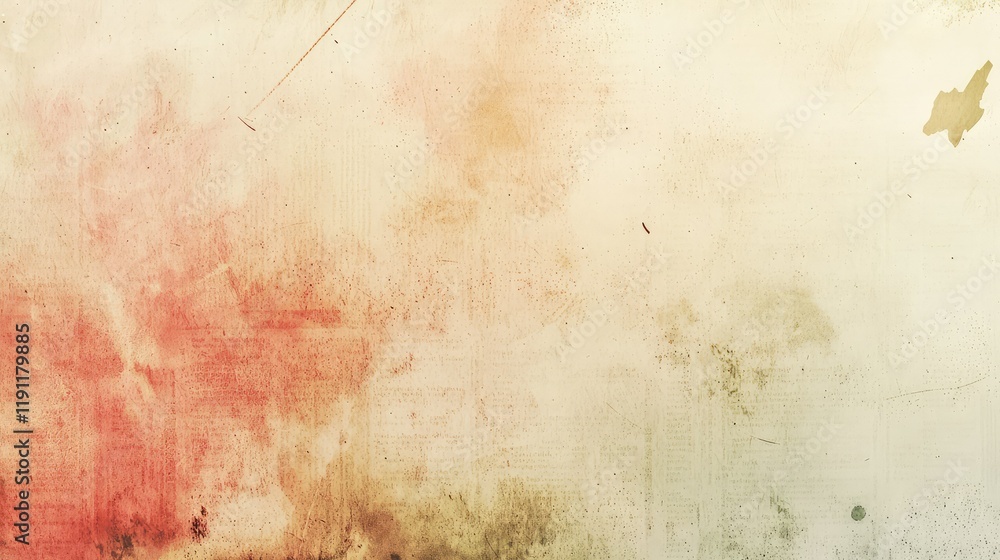Poster abstract art texture background with soft earthy tones and splashes