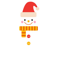 Cute Winter Snowman