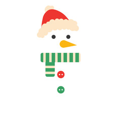 Cute Winter Snowman