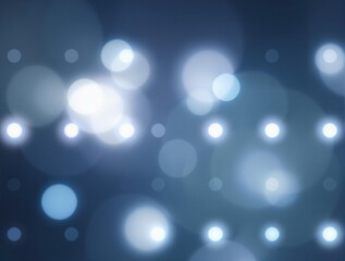 Minimalist Soft Glowing Dots on Dark Background