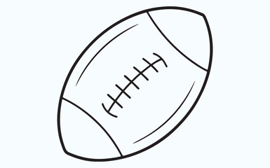 football line art silhouette icon