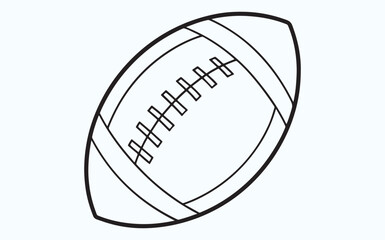 football line art silhouette icon