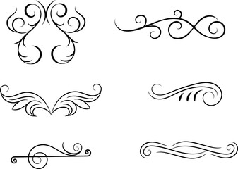 Collection of simple geometric seamless ornamental vector leaf's patterns and swatches. White and grey geometric oriental backgrounds.