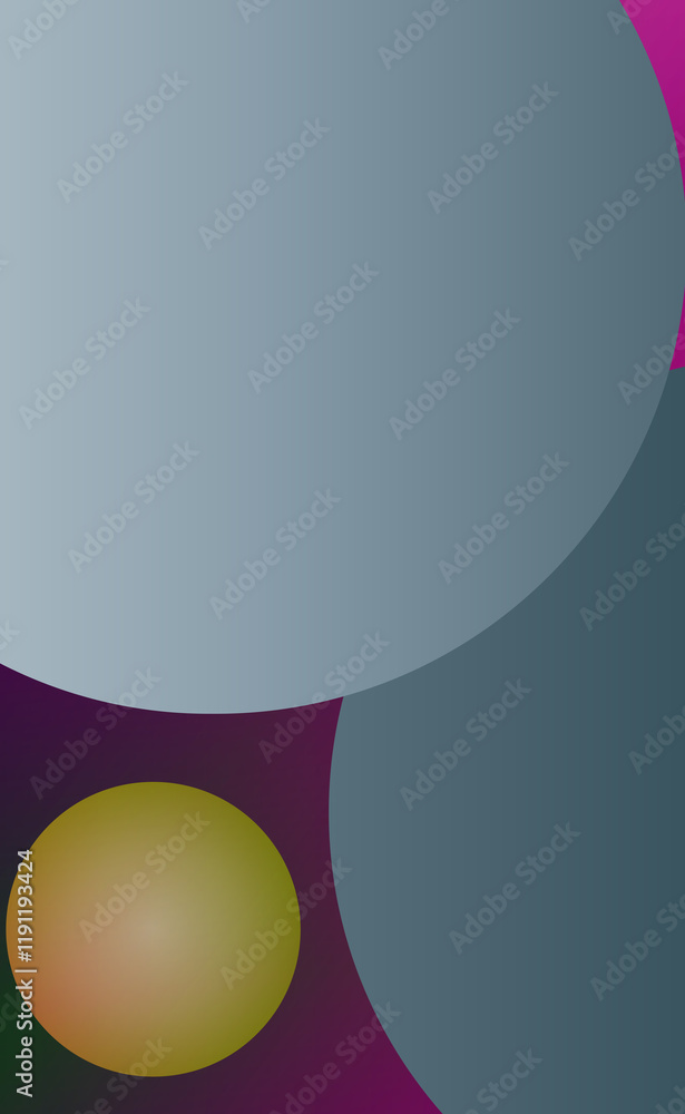 Poster vector abstract wave background with balloons. realistic abstract 3d sphere.