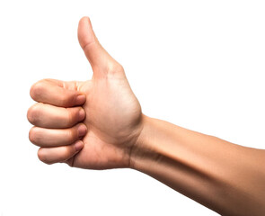 イイネをしている手（Hand giving a thumbs up）
