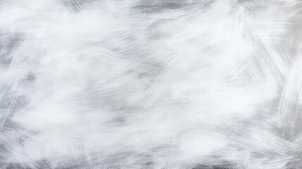 Abstract background texture with soft white brush strokes on gray surface creating a light and airy atmosphere for design projects and creative applications