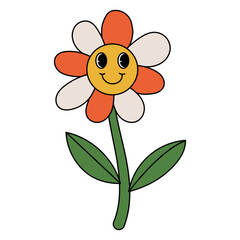 Retro Sticker Illustration