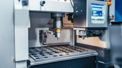 Modern Precision Machining Equipment With Computer Numerical Control