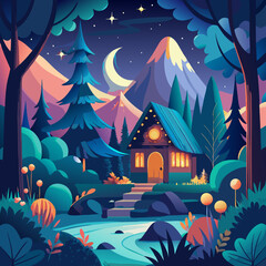house in the forest