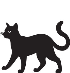 Cat Black Silhouette