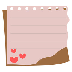 Paper Notes Illustration