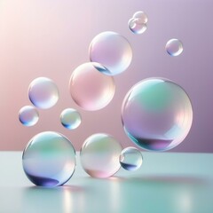 soap bubbles background