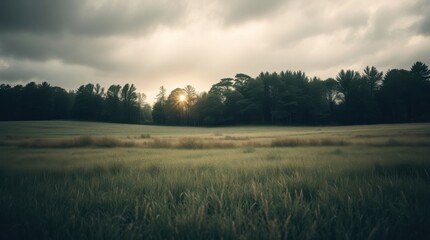 Fototapeta premium morning mist in the forest
