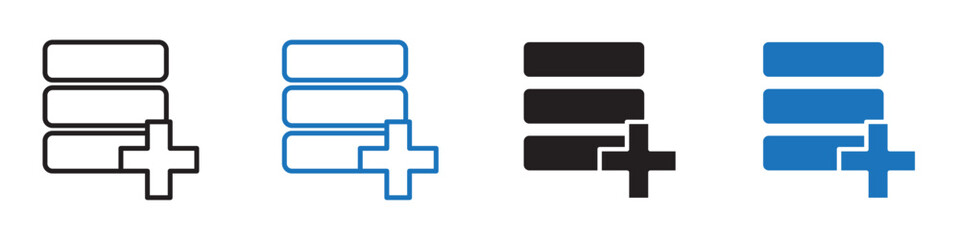 Obraz premium Data recovery icon Flat line symbol