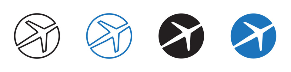 Expedia icon Flat line symbol