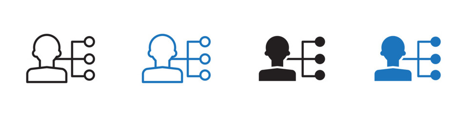 Transfer icon Flat line symbol