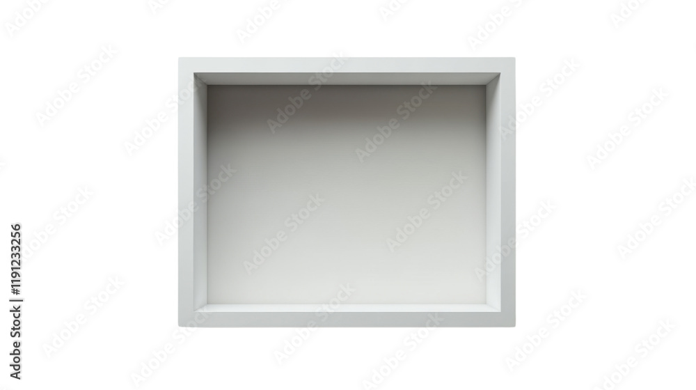 Poster empty picture frame transparent background
