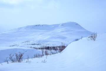 winter mountain landscape