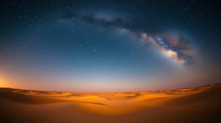 Fototapeta premium Night sky full of stars in the mountain forest - Milky Way Galaxy