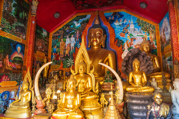 Doi Suthep near Chiang Mai in Thailand