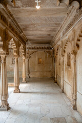 Obraz premium Detail Aufnahmen vom Udaipur Palast in Rajasthan, Indien, Asien