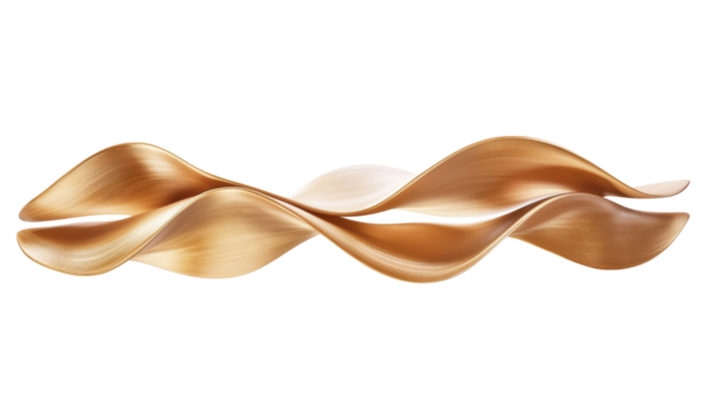 Elegant wave divider for sections transparent background