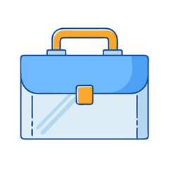 briefcase vector icon, briefcase vector illustration - simple illustration of briefcase, perfect for logos and iconsbriefcase