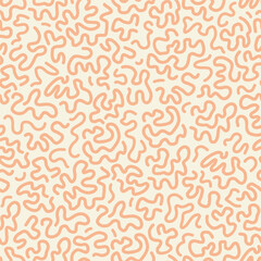 Abstract pattern with flowing and irregular maze-like design.