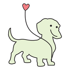 Dachshund Dog Love