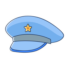 veteran s cap vector icon, veteran s cap vector illustration - simple illustration of veteran s cap, perfect for logos and icons veteran s cap