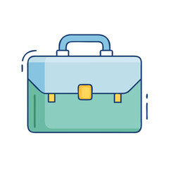 briefcase vector icon, briefcase vector illustration - simple illustration of briefcase, perfect for logos and iconsbriefcase